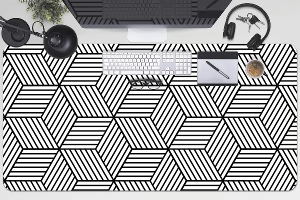 Namizna podloga Geometric cubes