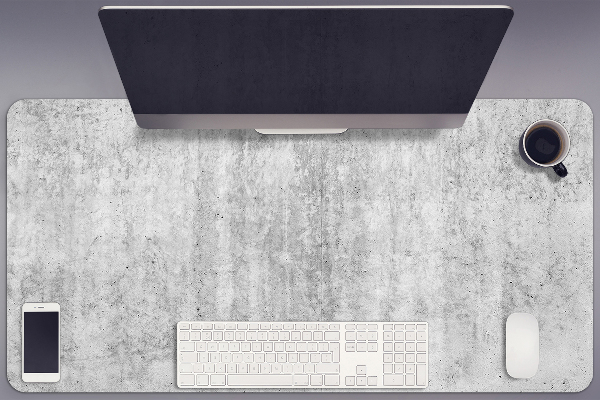 Podloga za pisalno mizo Gray concrete