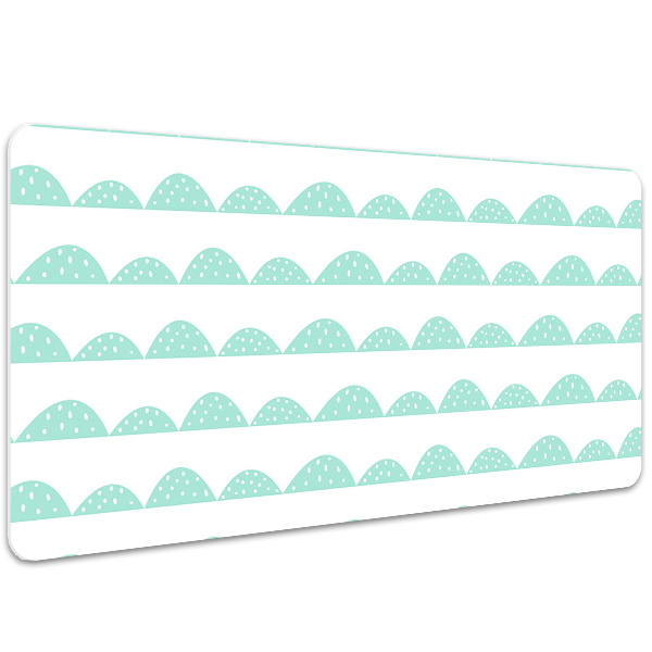 Namizna podloga Mint rows