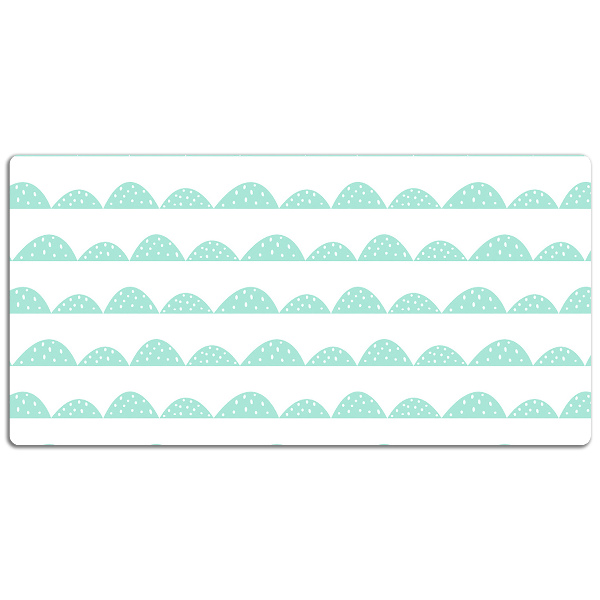 Namizna podloga Mint rows