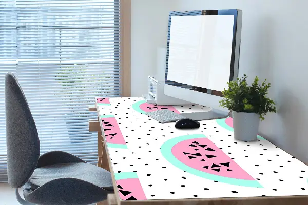 Podloga za pisalno mizo Watermelons and dots