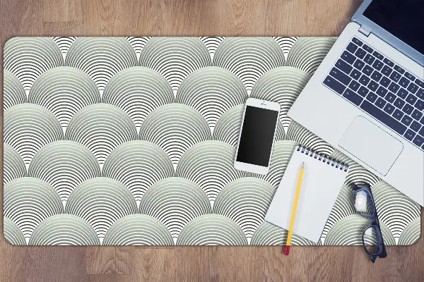 Namizna podloga Semi -circle pattern