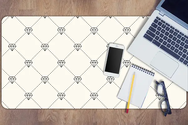Namizna podloga Pattern in diamonds
