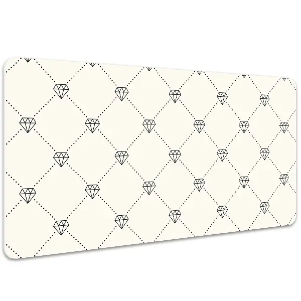 Namizna podloga Pattern in diamonds