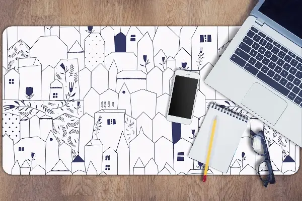 Namizna podloga Drawing city