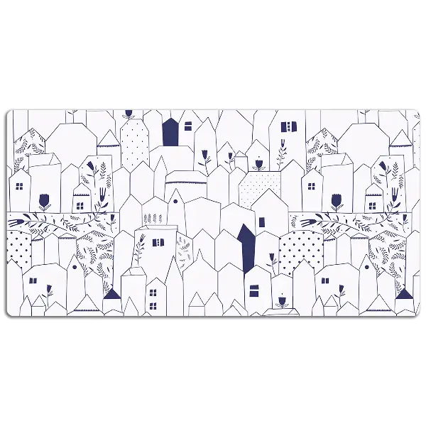 Namizna podloga Drawing city