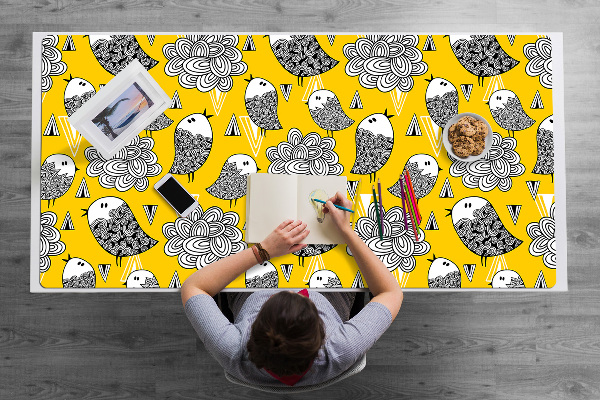 Podloga za pisalno mizo Doodle birds