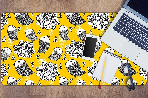 Podloga za pisalno mizo Doodle birds