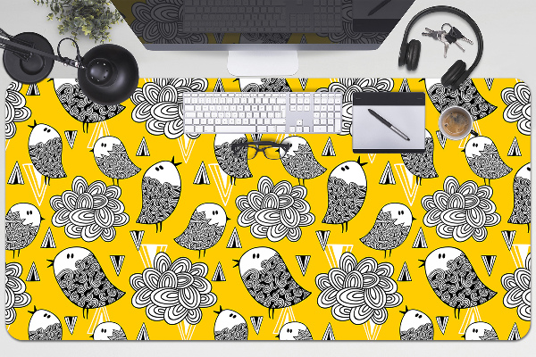 Podloga za pisalno mizo Doodle birds