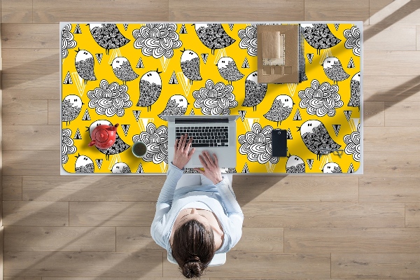 Podloga za pisalno mizo Doodle birds