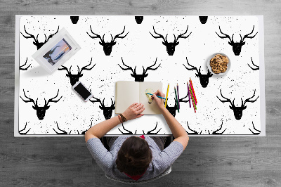 Podloga za pisalno mizo Deer head