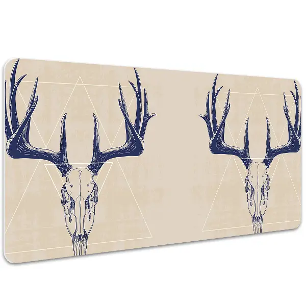 Podloga za pisalno mizo Deer skulls