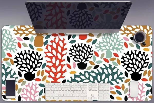 Podloga za pisalno mizo Tree doodle