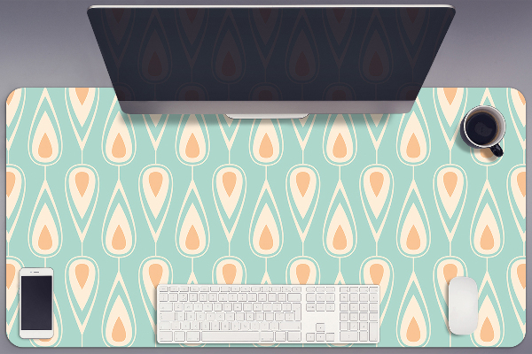 Podloga za pisalno mizo Retro pattern