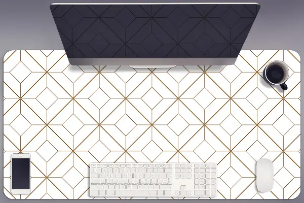 Podloga za pisalno mizo Geometric diamonds