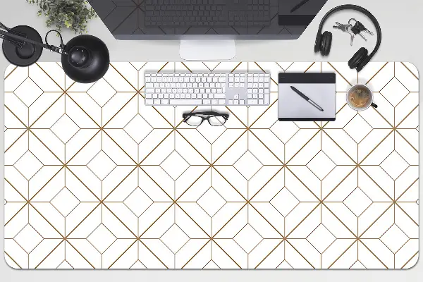 Podloga za pisalno mizo Geometric diamonds