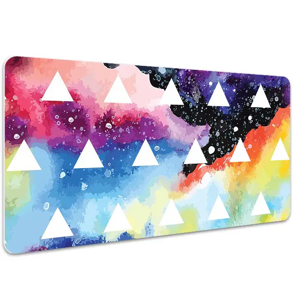 Podloga za pisalno mizo Space triangles