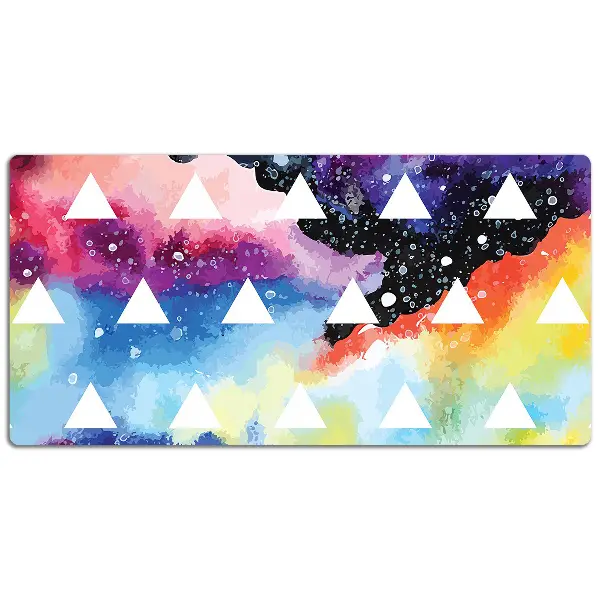 Podloga za pisalno mizo Space triangles