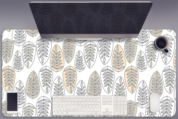 Podloga za pisalno mizo Graphics leaves
