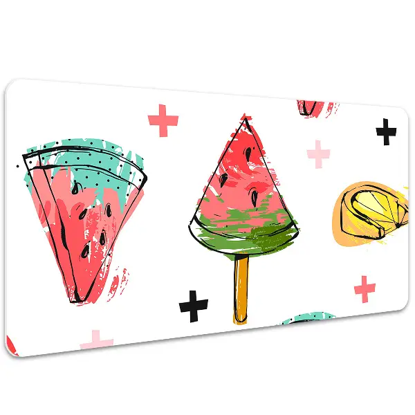 Podloga za pisalno mizo Watermelon on a stick