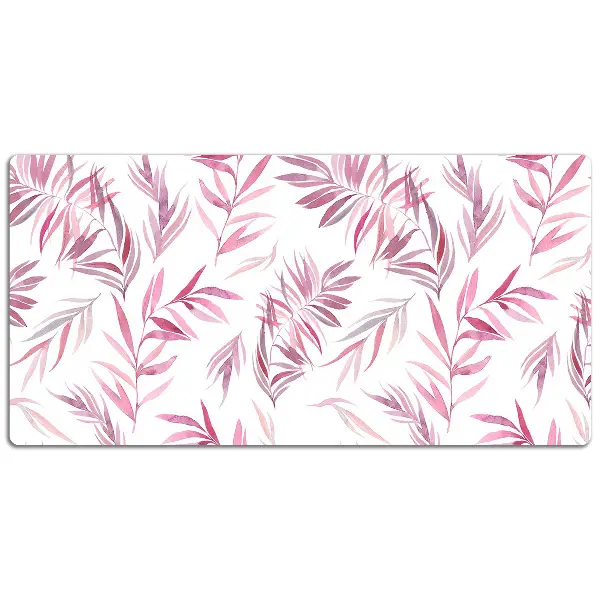 Namizna podloga Pink leaves