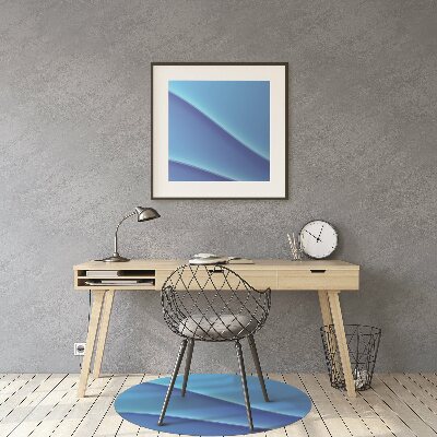 Podloga za stol parket Modra abstrakcija