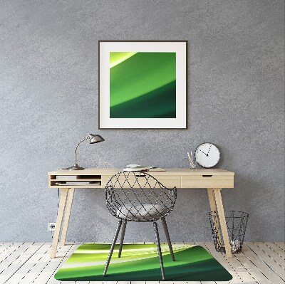 Podloga za pod stol Zelena abstrakcija