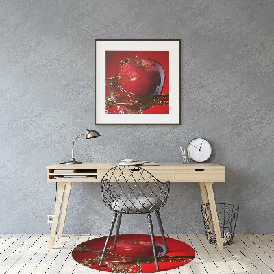 Podloga za pod stol Rdeče jabolko