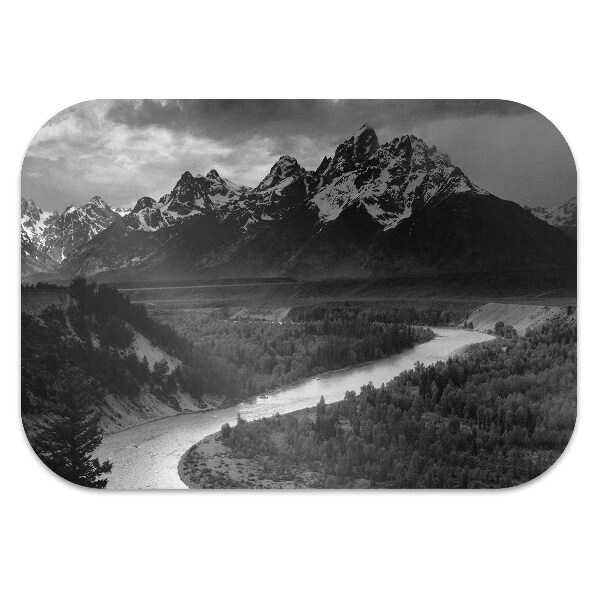 Podloga za pisarniški stol Dark mountains