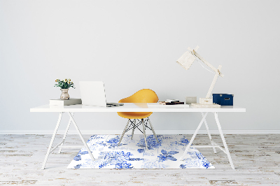 Podloga za stol parket Modra hortenzija