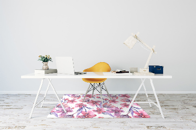 Podloga za stol parket Pastelne rože
