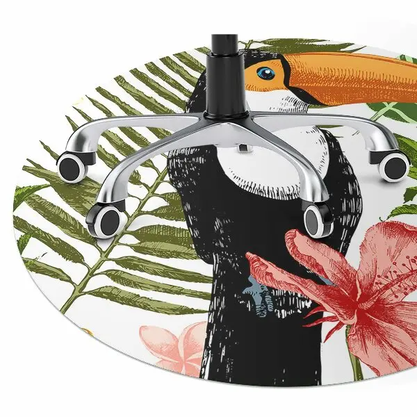 Podloga za pisarniški stol Toucan in ananas
