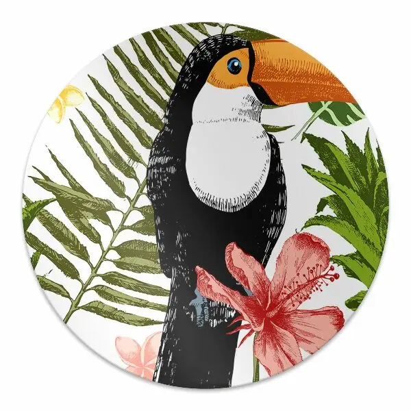 Podloga za pisarniški stol Toucan in ananas