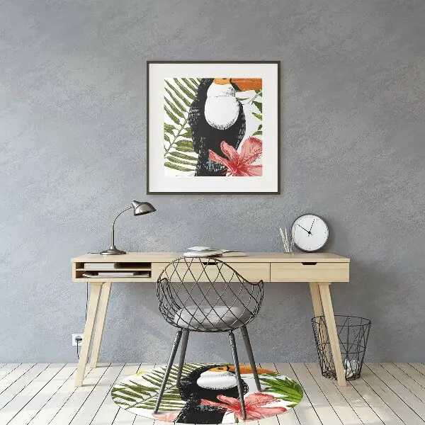 Podloga za pisarniški stol Toucan in ananas