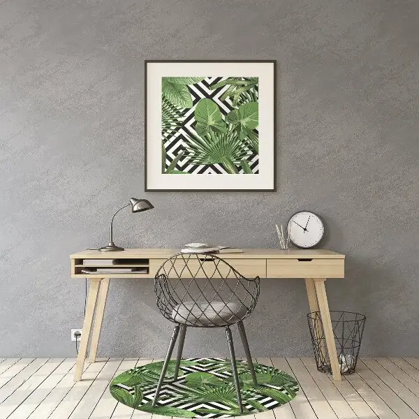 Podloga za stol parket Geometrijski listi