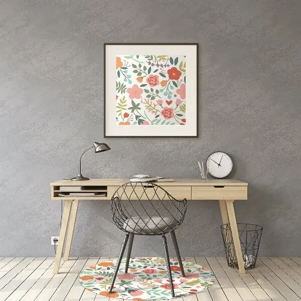 Podloga za stol Slika z rožami
