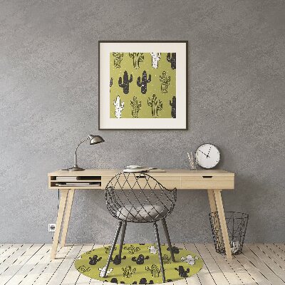 Podloga za pisarniški stol Kaktusi