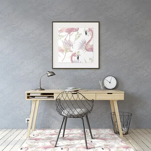 Podloga za pisarniški stol Flamingos