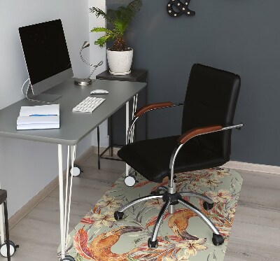Podloga za pisarniški stol Slika flaminga