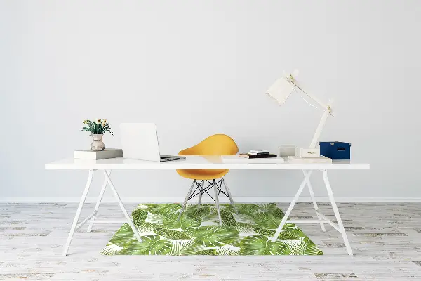 Podloga za stol parket Tropical leaves