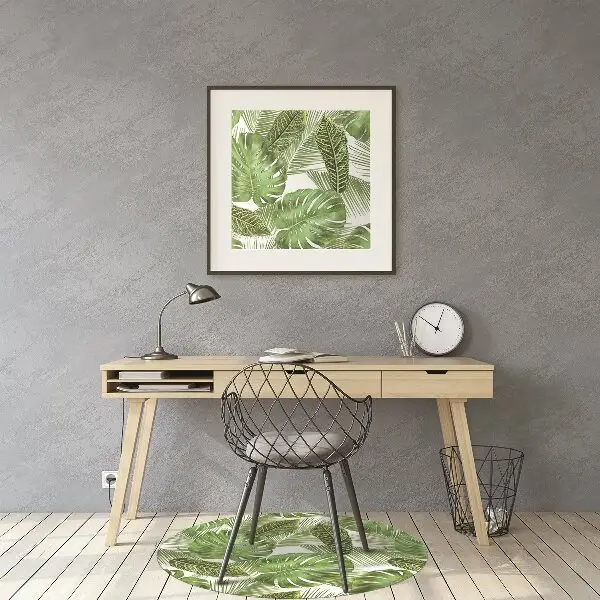 Podloga za stol parket Tropical leaves