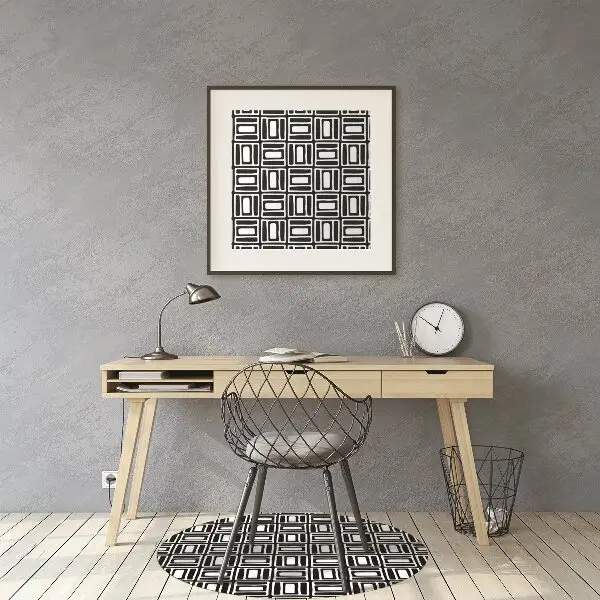 Zaščitna podloga za stol Geometric pattern