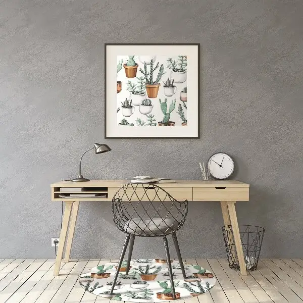 Podloga za stol Cacti in pots