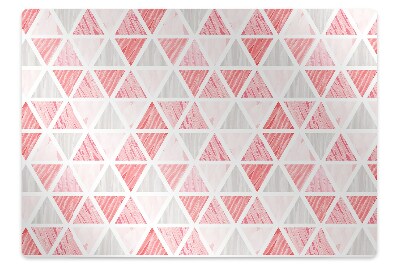 Podloga za stol Pink triangles