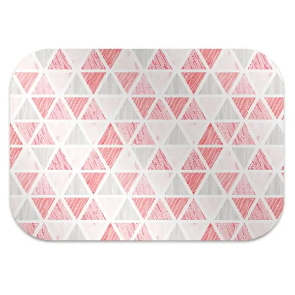 Podloga za stol Pink triangles