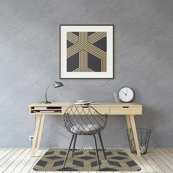 Podloga za pisarniški stol Geometric pattern