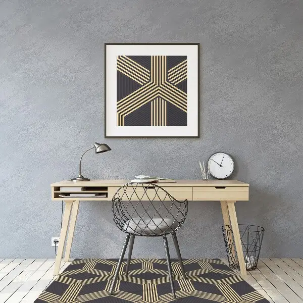 Podloga za pisarniški stol Geometric pattern