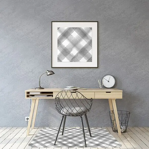 Podloga za pisarniški stol Gray grille