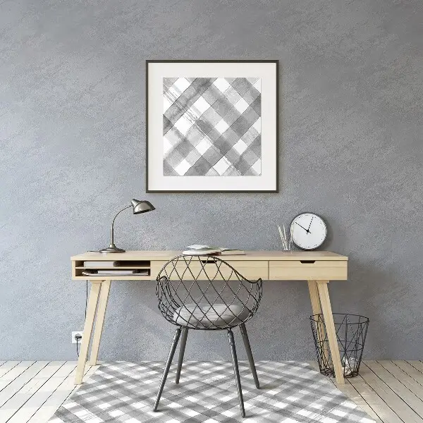 Podloga za pisarniški stol Gray grille