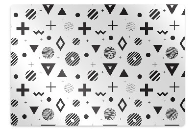 Podloga za stol parket Geometric patterns